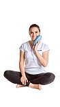 Use of the A6P2 magnetic therapy applicator for facial problems. Can be applied in the comfort of your own home.