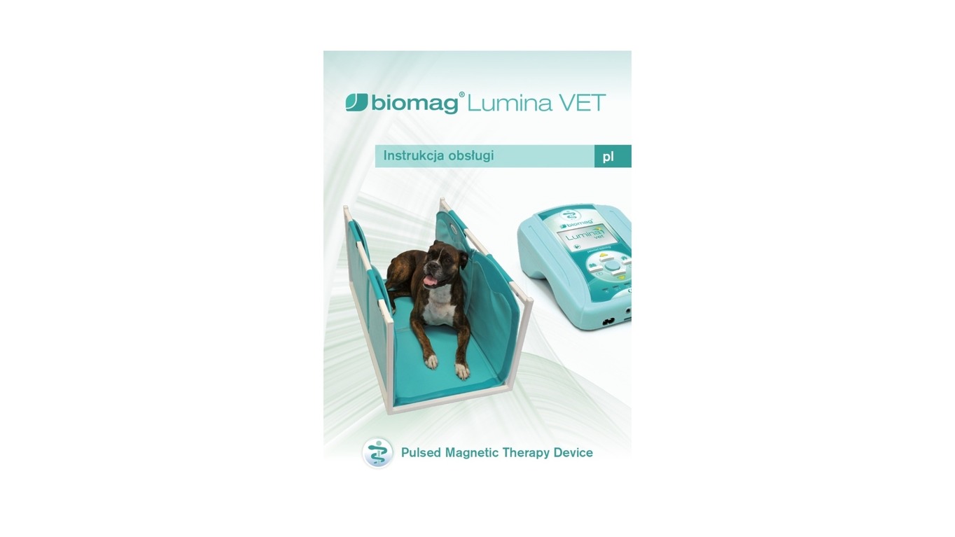 Manuald de uso Biomag Lumina VET - PL