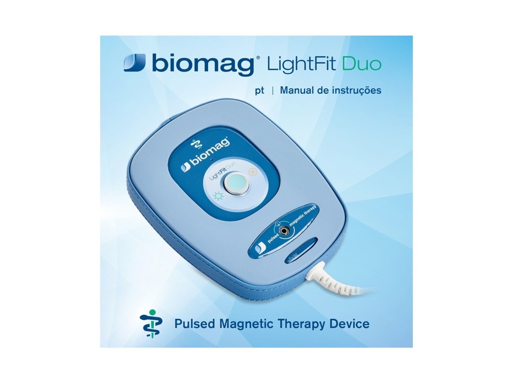 Bedienungsanleitung für das Gerät Biomag LightFit DUO – Portugiesisch