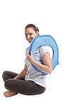 Convenient application of magnetic therapy using the A8P applicator for therapy in the shoulder area.