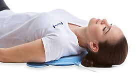 Convenient application of magnetic therapy using the A8P applicator for back, cervical spine and head problems.