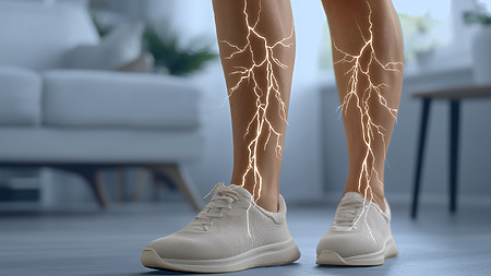 Neuropathy of the feet symptoms or where the feet hurt in neuropathy